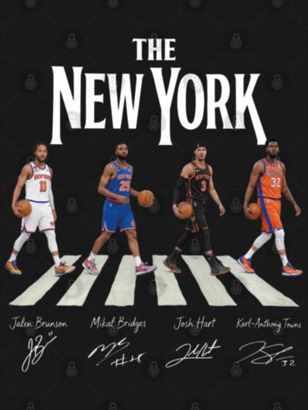 Knicks-Basketball T-Shirt 257